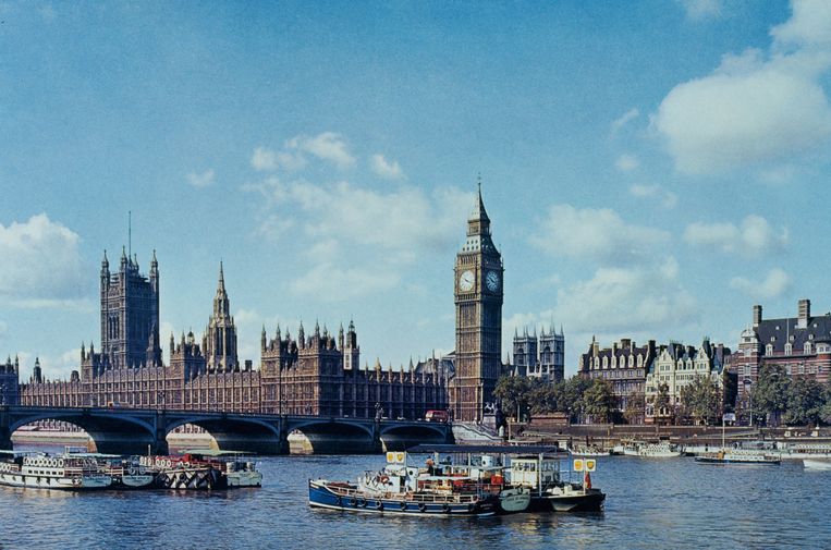 De Houses of Parliament en Big Ben. Beeld Getty Images