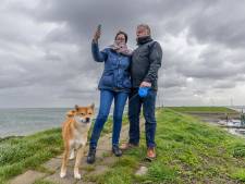 ‘We hebben een kaart met camperplaatsen en die gaan we langs’