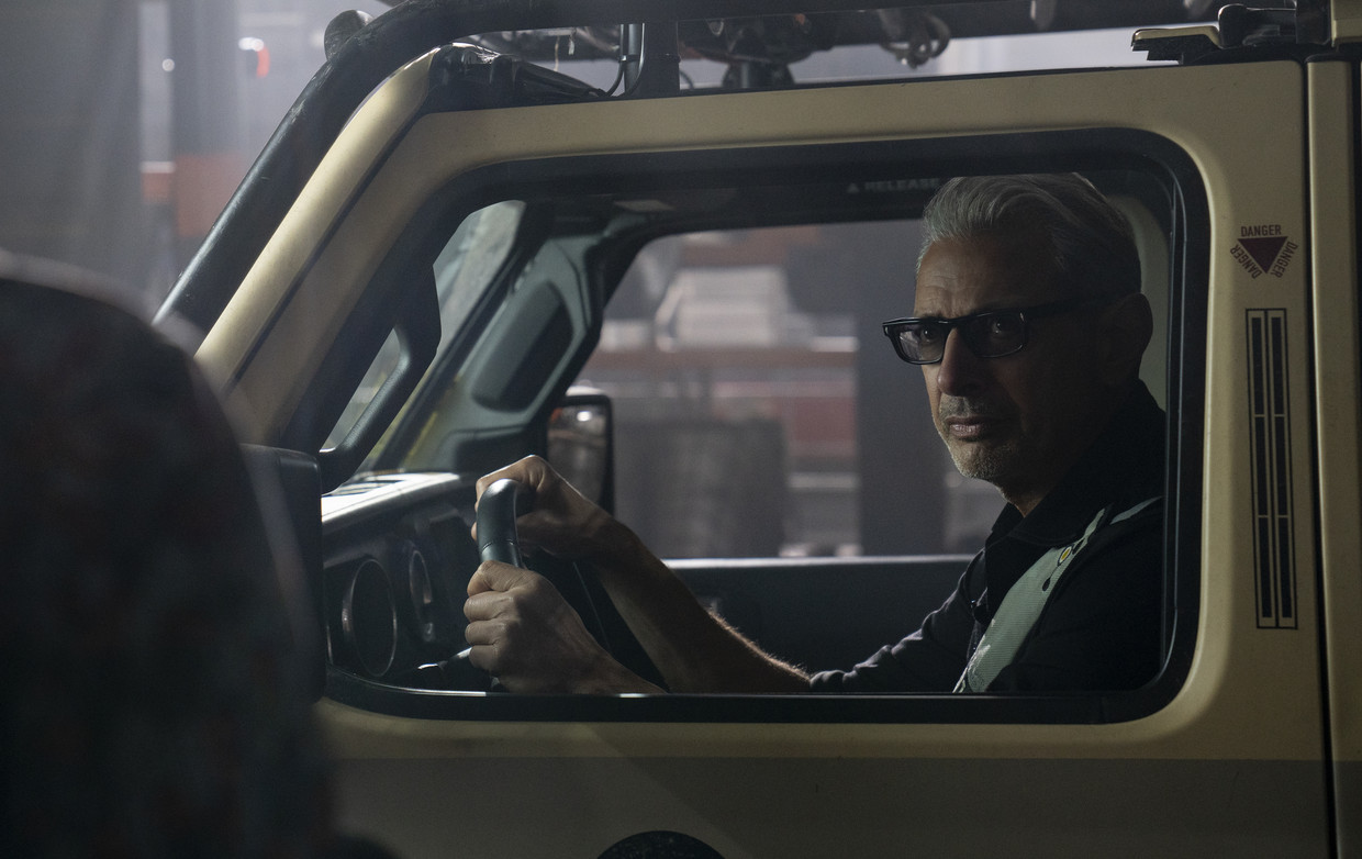 Jeff Goldblum sebagai Dr.  Ian Malcolm.  gambar 