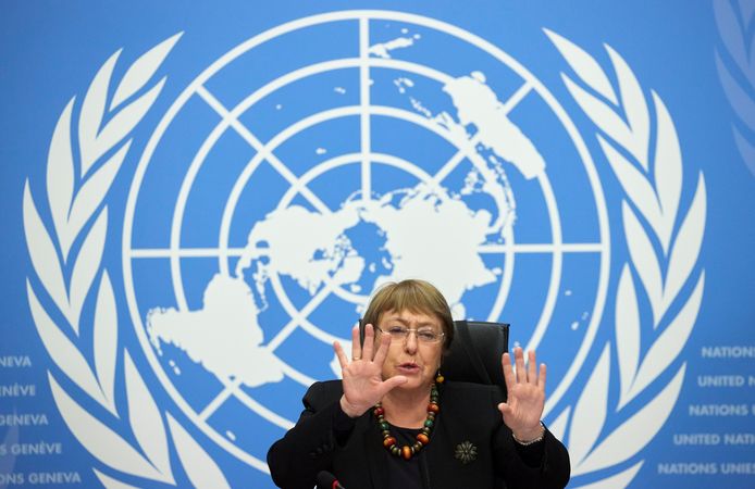Michelle Bachelet.