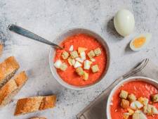 Wat Eten We Vandaag: Salmorejo: Koude tomatensoep met ei