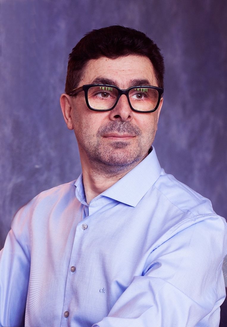 Serhi Roedenko heeft de eerste biografie geschreven over Volodimir Zelenski. Beeld RV