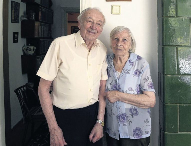 Ljoebomir en Darina Poljoega zaten zeven jaar in een Goelagkamp Beeld  