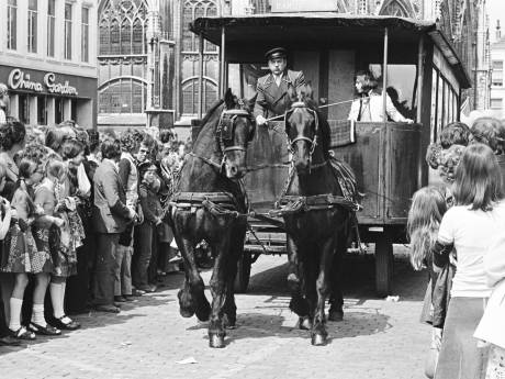 7 x kiekjes van de oude paardentram in Breda