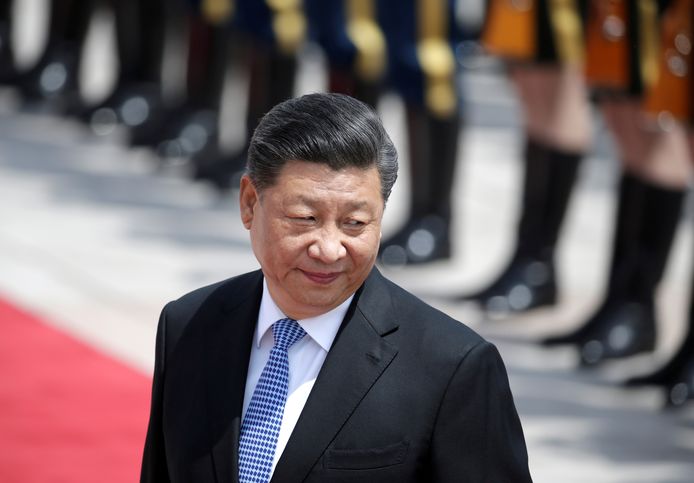 De president Xi Jinping.