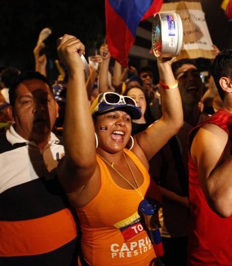 Les partisans de l'opposition manifestent au Venezuela