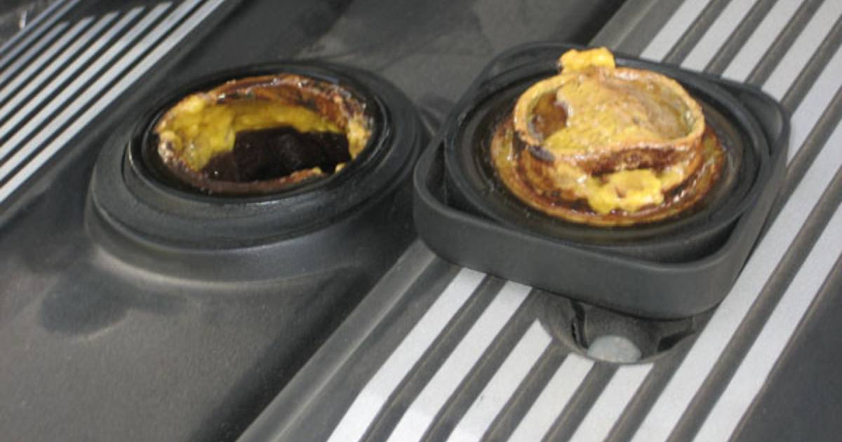 If you see this 'mayonnaise' near the oil cap, something is going wrong