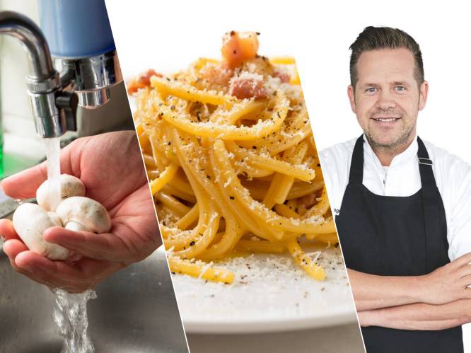 ‘Champignons verliezen hun smaak als je ze wast’ en ‘pasta moet je koken met olie’: 10 experts over 10 keukenmythes