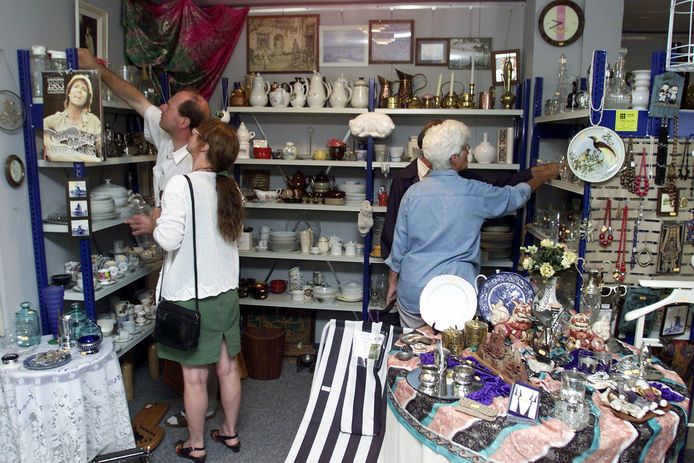 De kringloopwinkel van Homico.