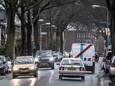 De Muntweg, vrijdag. De Muntweg is een van de wegen in Nijmegen waar de maximumsnelheid (nu 50) waarschijnlijk verlaagd wordt naar 30 kilometer per uur.