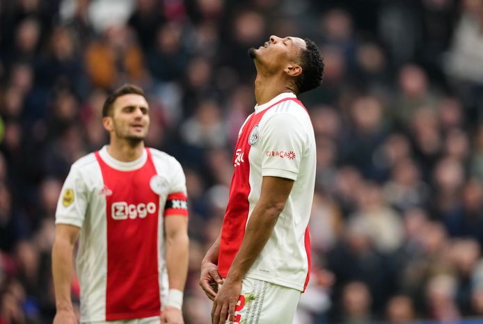 Sébastien Haller treurt.