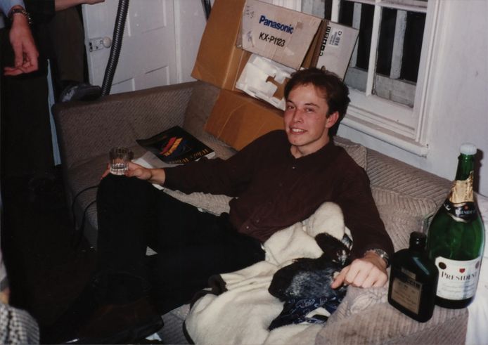 The young Elon Musk.
