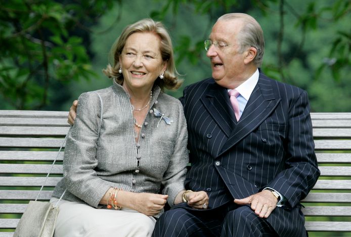 Koningin Paola en koning Albert.