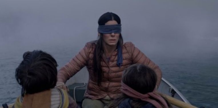 Sandra Bullock speelde de hoofdrol in 'Bird Box'. Beeld Netflix