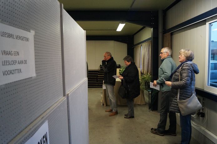 Het referendum in Ruiselede is bezig