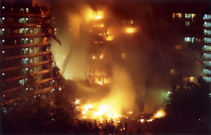 De Bijlmerramp in 1992.