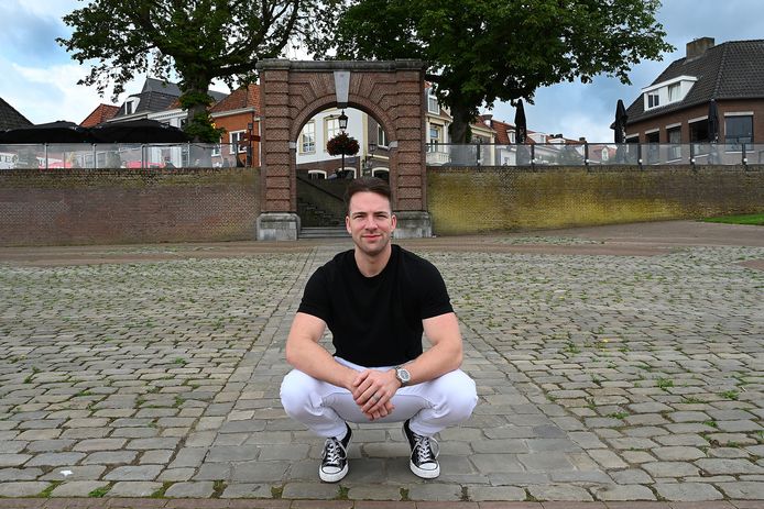 Rik Marinussen organiseert aanstaande zaterdag een festival op de Graafse Loswal. een open lucht feest met maximaal 750 deelnemers.
