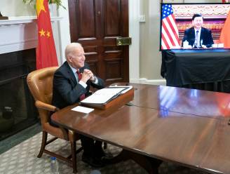 Biden en Chinese president Xi houden virtuele top: “Concurrentie moet niet uitmonden in conflict”
