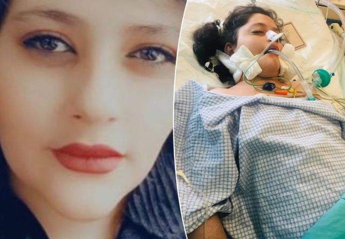 Mahsa Amini belandde voor haar dood in een coma.