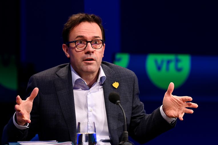 Frederik Delaplace, CEO van de VRT. Beeld BELGA