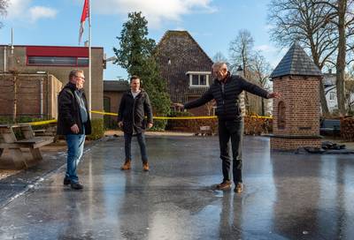 Ondanks tragikomisch tafereel blijft Oene dromen van schaatsbaan: ‘Dit moet kunnen’