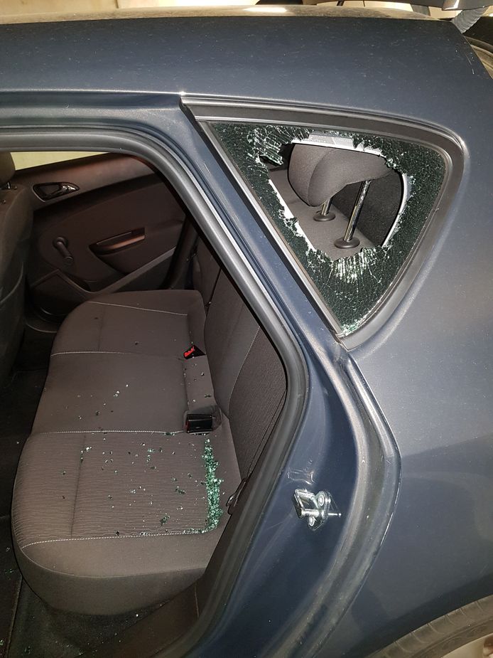 De schade bij een auto-inbraak bij een van de werknemers van ScanSource.
