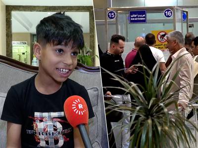 Droom van Zaid (10) gaat in vervulling nadat hij security van luchthaven belachelijk maakt
