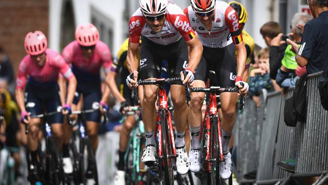 Oproer in peloton door onveilige routes in BinckBank Tour