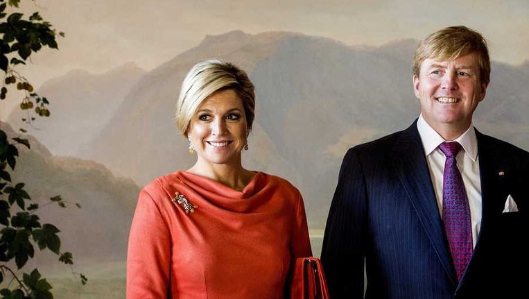 Koningin Máxima en koning Willem-Alexander begin oktober in Oslo tijdens hun kennismakingsbezoek aan Noorwegen. Beeld anp