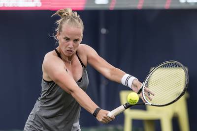 Tennisster Hogenkamp na doodsbedreiging: Er moet iets gebeuren