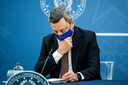 De Italiaanse premier Mario Draghi.