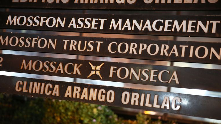 Het advocatenkantoor Mossack Fonseca in Panama City. Beeld getty