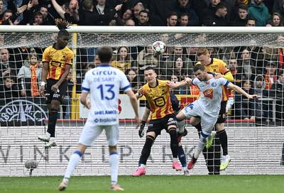 Ondanks puntenverlies bij KV Mechelen blijft AA Gent in pole voor plaats in Champions’ play-offs