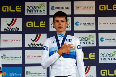 Niet Remco Evenepoel, maar amper 18-jarige Oekraïner Andrii Ponomar is jongste Giro-deelnemer