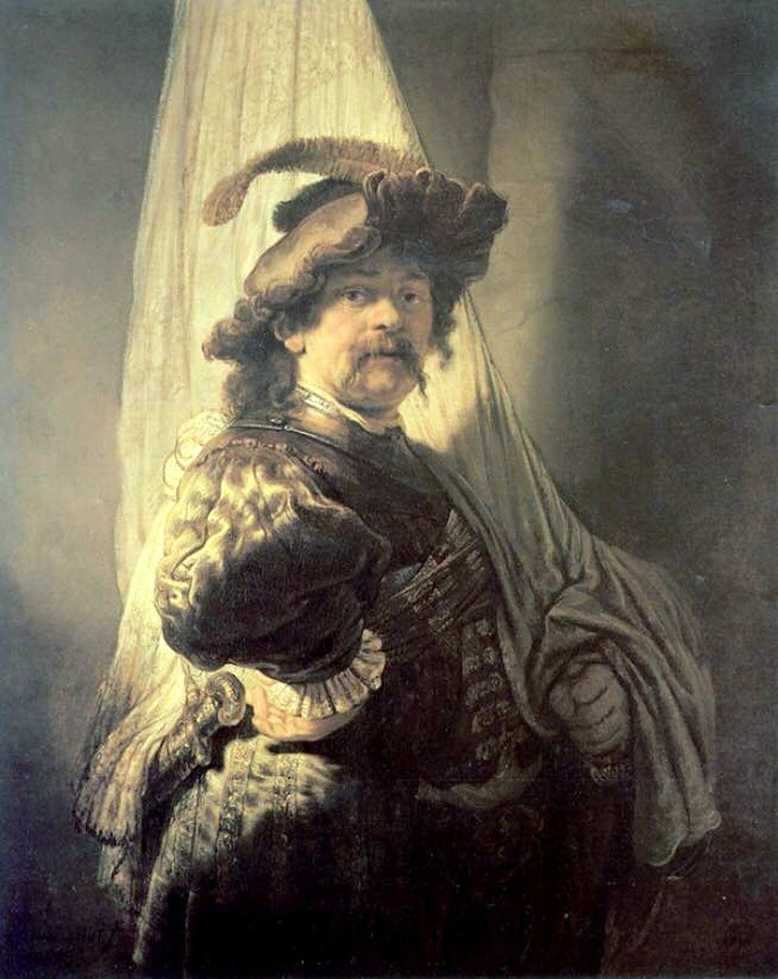 'De vaandeldrager', Rembrandt, ca. 1636.