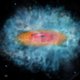 Mogelijk 'kiemen' ontdekt van superzware zwarte gaten