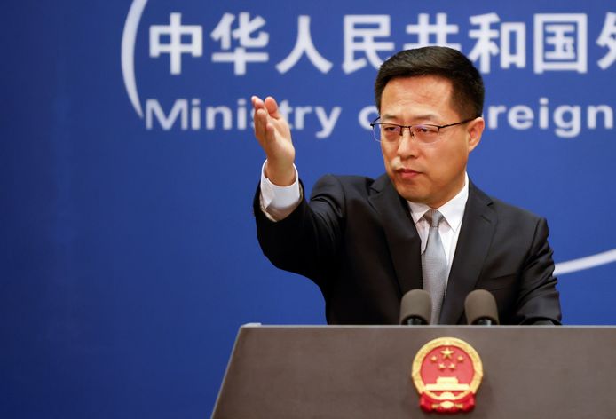 Zhao Lijian.