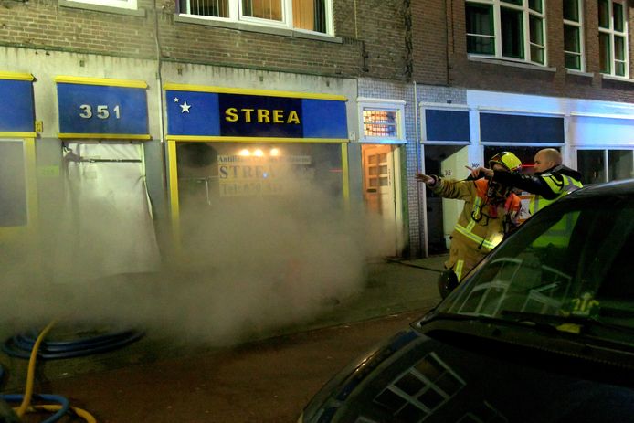 De brandweer is maandagavond omstreeks 21.00 uur uitgerukt voor een brand in een restaurant aan de Rijswijkseweg in Den Haag.