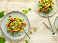 Wat Eten We Vandaag: Zoete aardappelstamppot met spinazie
