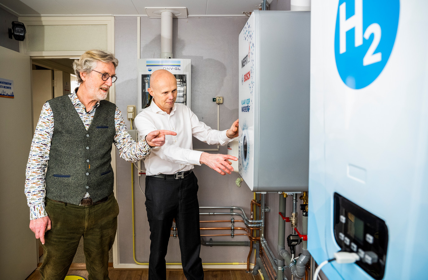Een woning verwarmen met waterstof in plaats van aardgas, in Stad aan ‘t Haringvliet doen ze het
