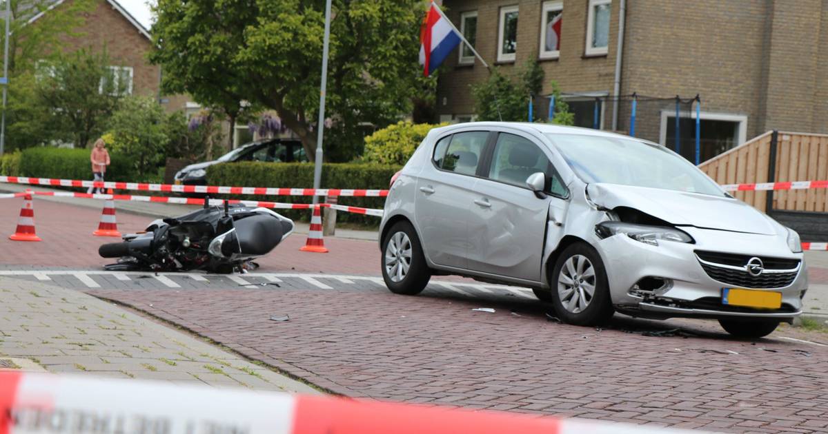 Twee gewonden na ongeval met scooter in Zaltbommel.