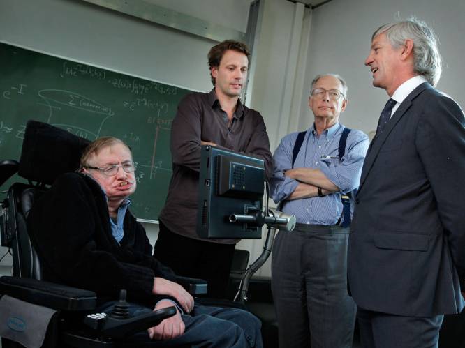 Hawking werkte op zijn sterfbed zijn belangrijkste onderzoek af. En een Belg hielp hem daarbij