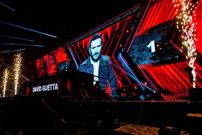 David Guetta voor tweede jaar op rij verkozen tot populairste dj, Garrix en Van Buuren vervolledigen podium
