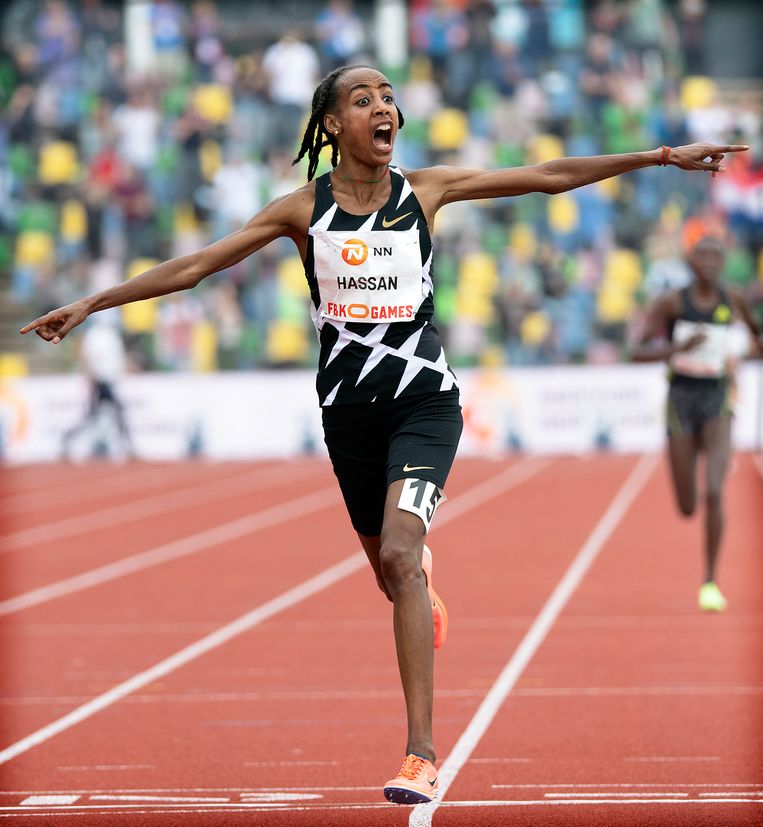 Sifan Hassan Beeld Klaas Jan van der Weij