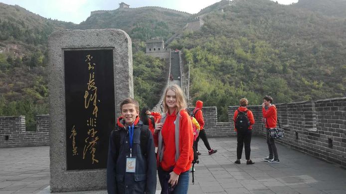 Hilde (17) leerde Chinees op school en zit nu in Peking 'Het leek me