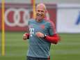 Bayern München verwelkomt Robben terug op trainingsveld