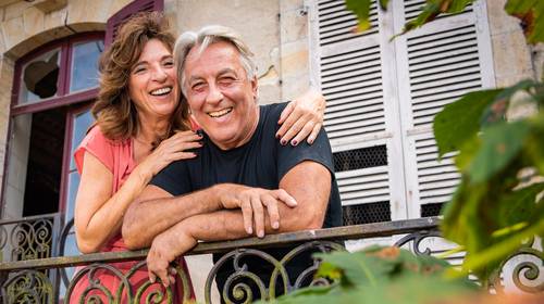 Eddy en Christa Planckaert stellen hun Frans kasteel voor