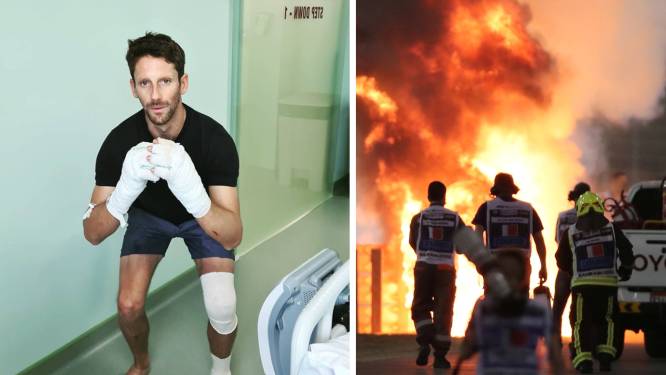 Romain Grosjean se confie pour la première fois après son terrible accident: “J’ai vu la mort arriver”