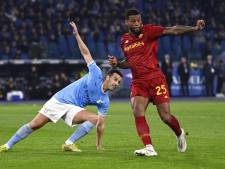 Feyenoord-opponent AS Roma met man minder onderuit in derby tegen Lazio, ruime zege koploper Napoli