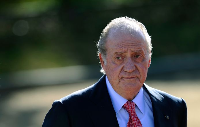 De Spaanse ex-koning Juan Carlos.